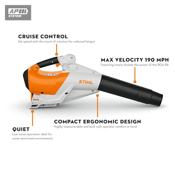 Stihl Bga 250 Cordless Handheld Blower 1