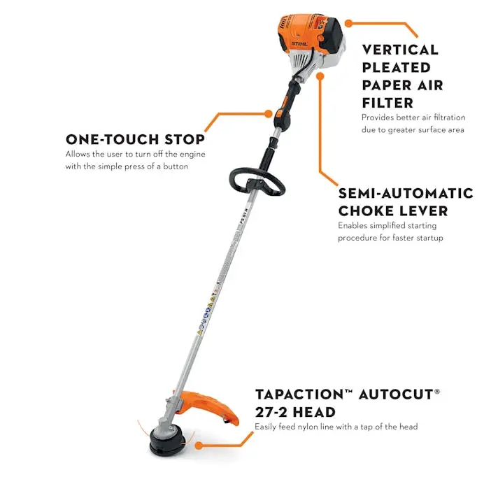 Stihl Fs 91 R Gas String Trimmer – 28.4Cc Lightweight Commercial-Grade Unit 1