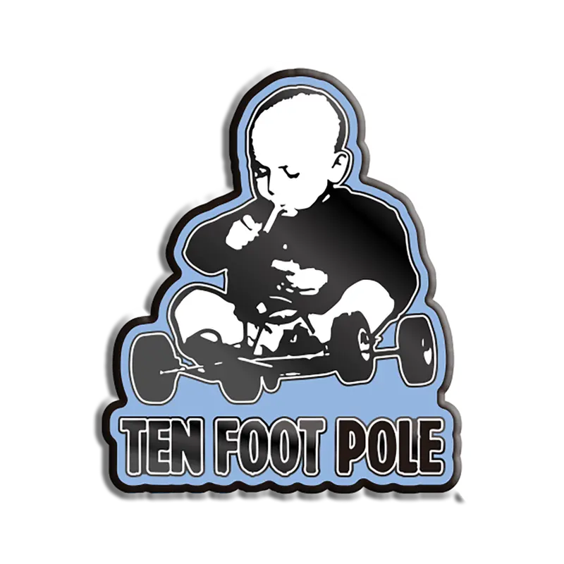 Ten Foot Pole 'Rev' Enamel Lapel Pin – Collectible Accessory 1