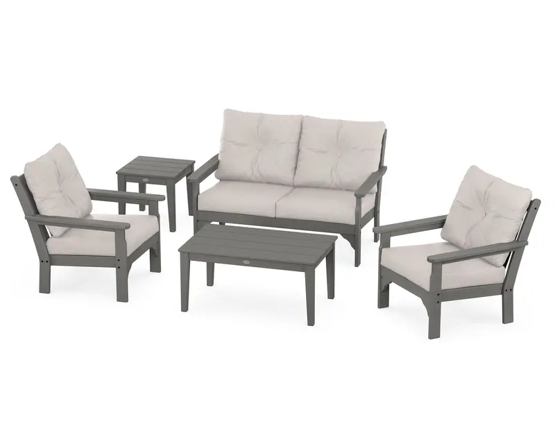 Vineyard 5-Piece Outdoor Deep Seating Collection 149