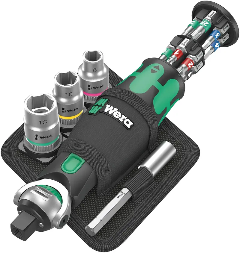 Wera Zyklop Pocket Screwdriver Set, Compact 2-Piece Kit 1