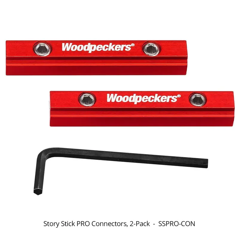 Woodpeckers Story Stick Pro Connector Pair For Modular Layouts 1