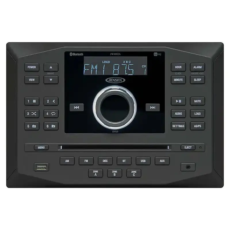 Asa Electronics Jwm62A 3-Zone In-Wall Marine Stereo System 1