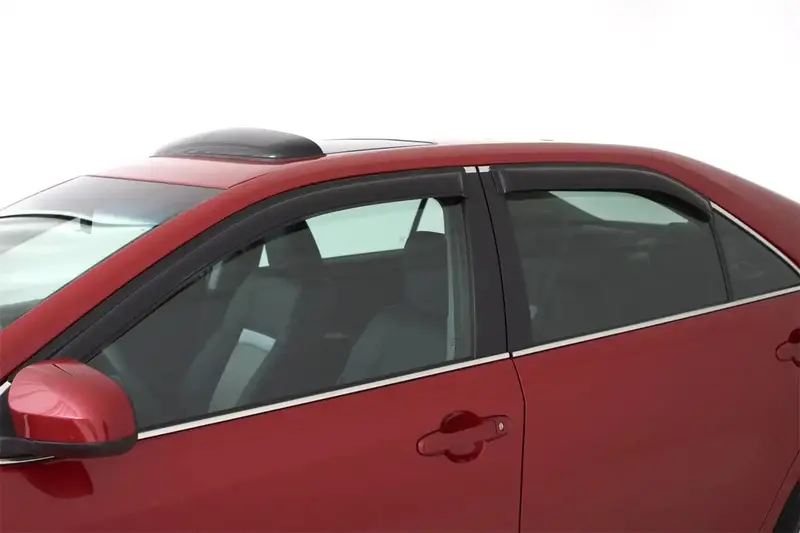 Auto Ventshade Ventvisor Deflectors – Smoke-Tinted, Outside-Mount, 4-Piece Set 1
