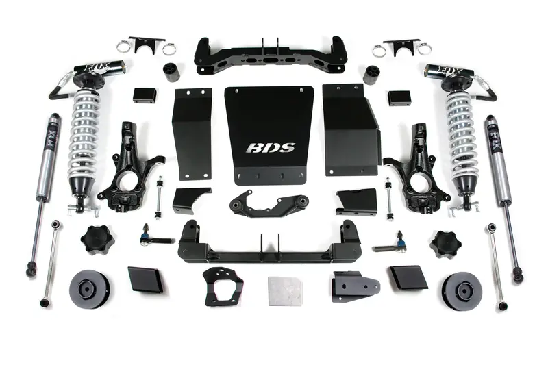 Bds Suspension Bds733F – 4-Inch Lift System With Cast Steel Upper Control Arms For 2015–2018 Gm 1500 Suvs 1