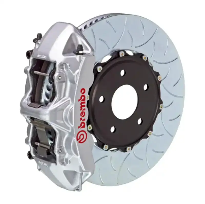 Brembo Gt Big Brake Kit – Front, 6-Piston Calipers, 350X34Mm Slotted Rotors For 2019–2022 Veloster N 1