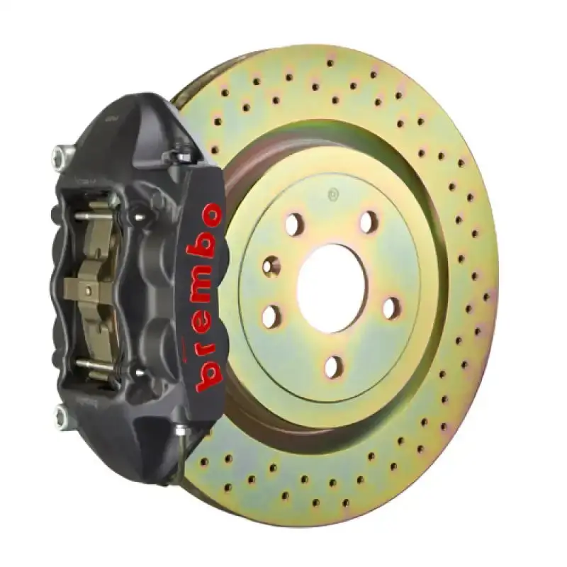 Brembo Gts Big Brake Kit For Ford Focus (2011–2018) — Front Drilled Rotors & 4-Piston Calipers 1