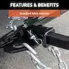 Curt Class 1 Trailer Hitch Receiver — 1-1/4" Square Tube Design 1