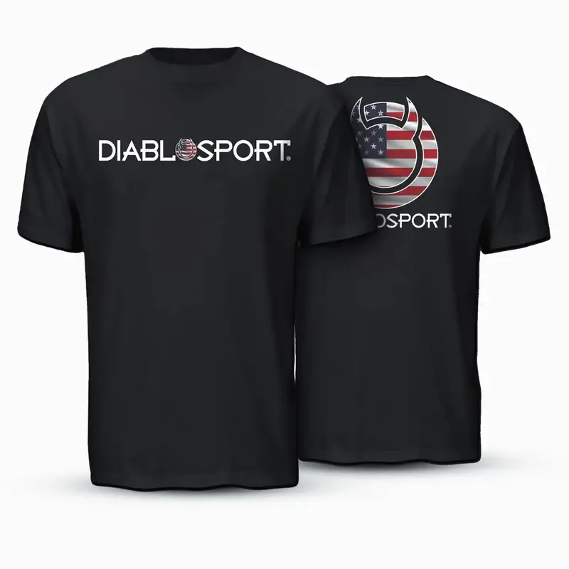 Diablosport G1065 Usa Flag Graphic T-Shirt – Gray, Size 2Xl 1