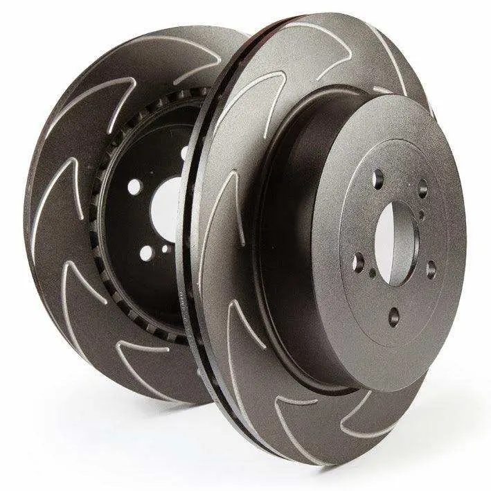 Ebc Brakes Bsd7286 V-Grooved Brake Rotors For Enhanced Heat Dissipation & Cooler Pad Operation 1