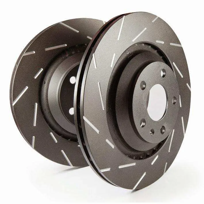 Ebc Brakes Usr7434 Performance Slotted Brake Rotors With Noise-Reducing Slot Design 1