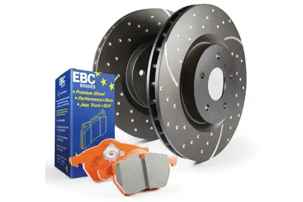 Ebc S8Kr1154 Gd Sport Rotors – Slotted For Enhanced Cooling And Fade Resistance 1