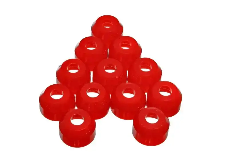Energy Suspension Tie Rod End Kit – Oe-Style Replacement, Red Polyurethane, Pack Of 12 1