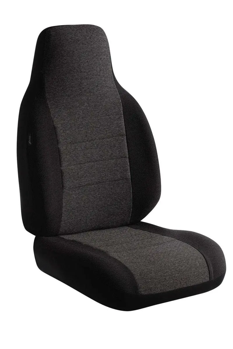 Fia Oe30 Series Tweed Seat Covers — Charcoal Taupe — Full Set 1