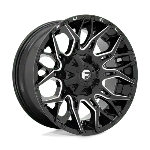 Fuel Off-Road D769 Forged Alloy Wheel – 20X9", 8X180Mm, Gloss Black/Milled Face, +1Mm Offset 1
