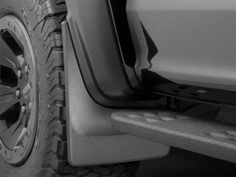 Weathertech No-Drill Digitalfit Mud Flap Kit – Model 110117-120117, Black 1