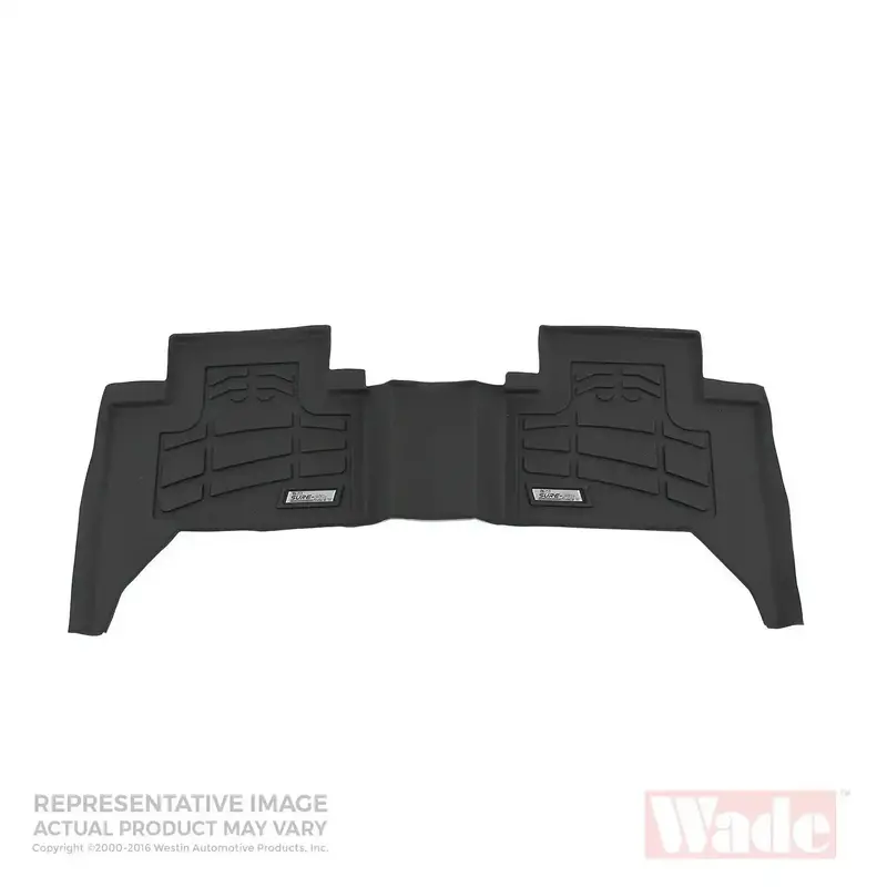Westin 72-114008 Sure-Fit Black Rear Floor Liner – Precision-Cut For All-Weather Protection 1